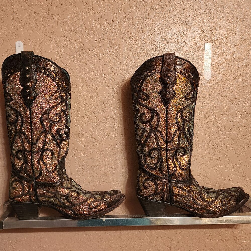 Corral Glitter boots